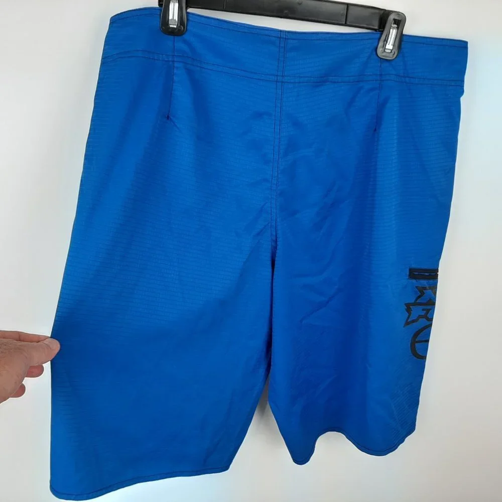 No Fear Men's Stretch Board Shorts Size 36 Blue D5